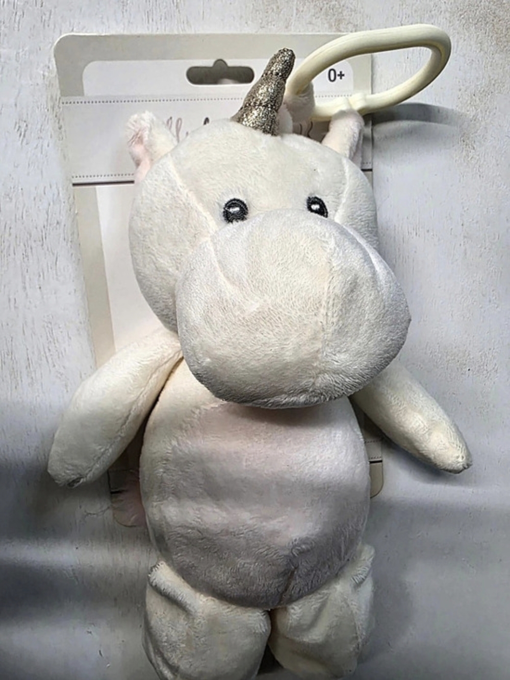Kellytoy KellyToys Unicorn Plush Toy White Pink NWT